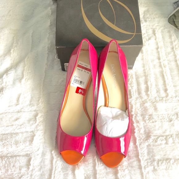 Enzo Angiolini Shoes - Enzo Angiolini | spring colorblock peeptoe • 8.5
